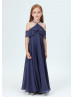 Unusual Chiffon Airy Junior Bridesmaid Dress